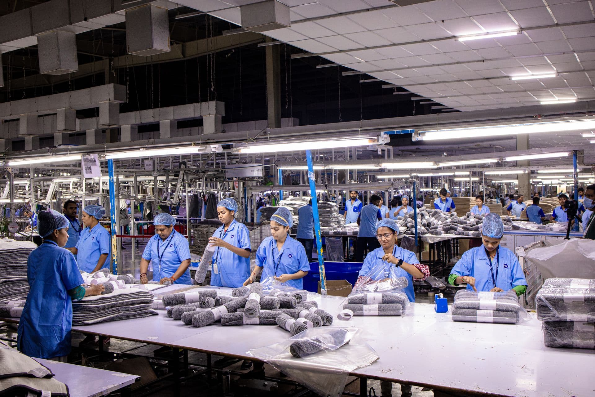 Uniform manufacturing floor — Yug Enterprise